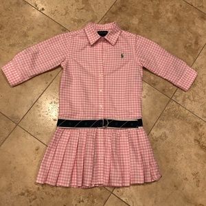Ralph Lauren Dresses - RALPH LAUREN | Girl's Gingham Shirt Dress Ralph Lauren Dresses - RALPH LAUREN | Girl's Gingham Shirt Dress